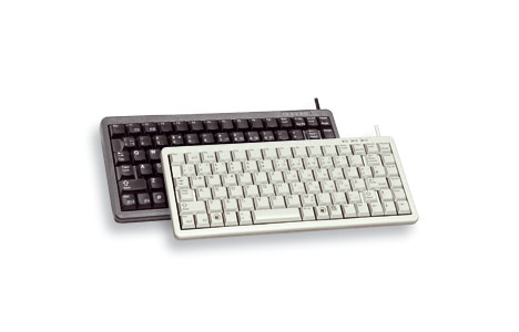 CHERRY Compact keyboard, Combo (USB + PS/2), ES teclado Oficina USB + PS/2 QWERTY Negro