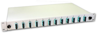 Lightwin LWL Spleibox 24 Fasern 12x DSC Multimode 50/125m OM3 Pigtail - Kabel - Multimode-Faser