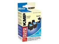 KMP H11D ink cartridge 2 pc(s) Black
