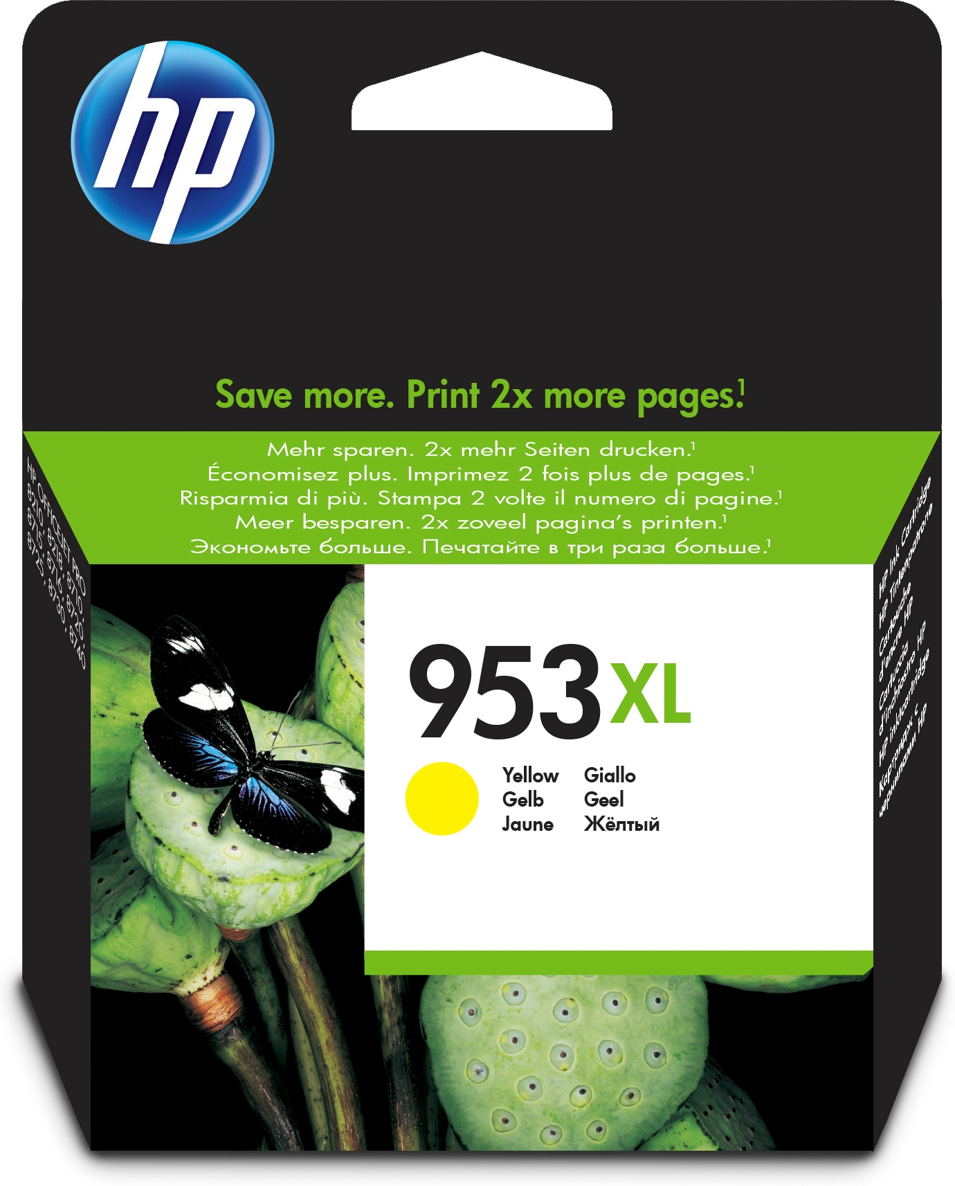 HP 953XL Cartouche d encre jaune grande capacit authentique