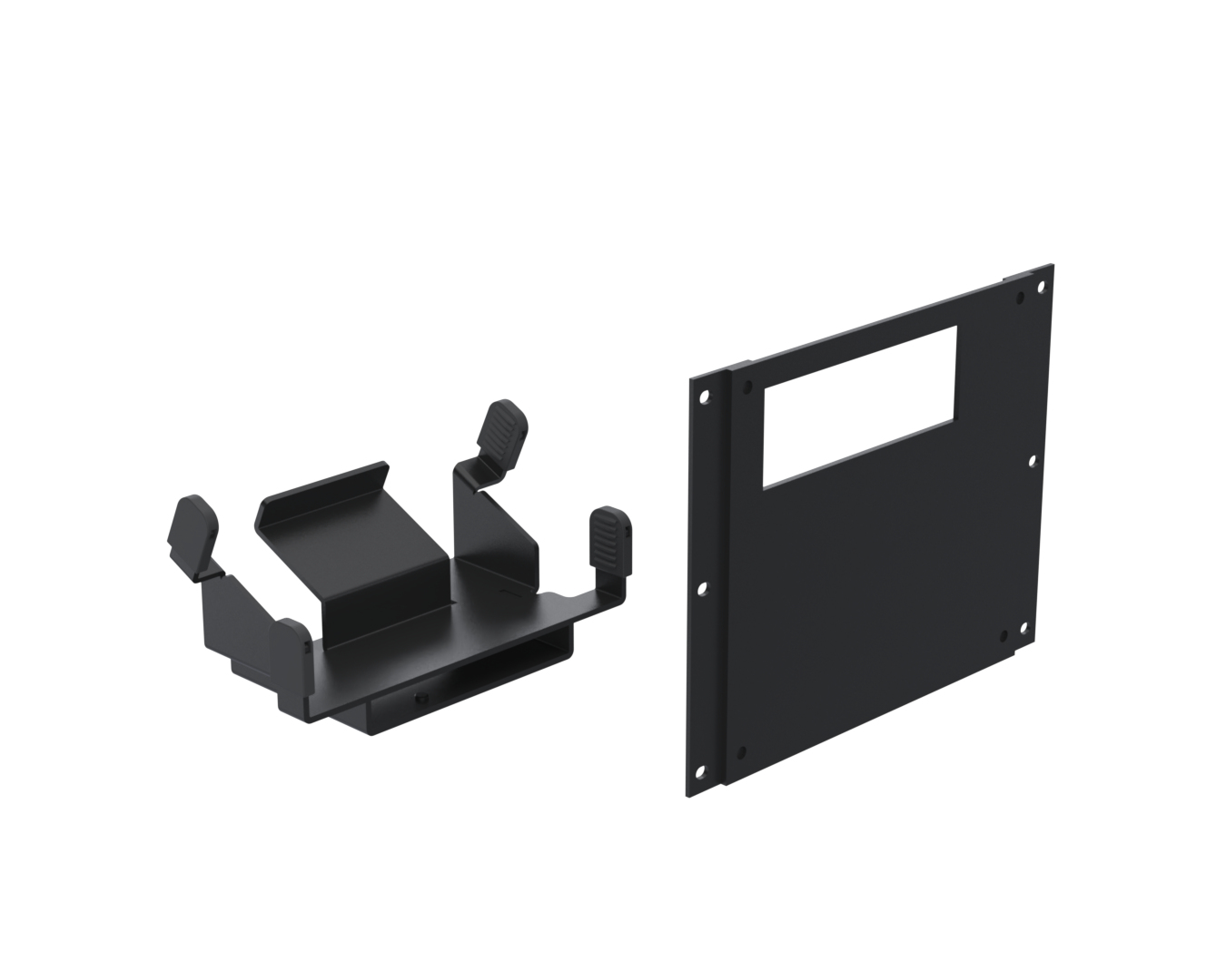 Ergonomic Solutions Kiosk integrated printer cover+ plate for