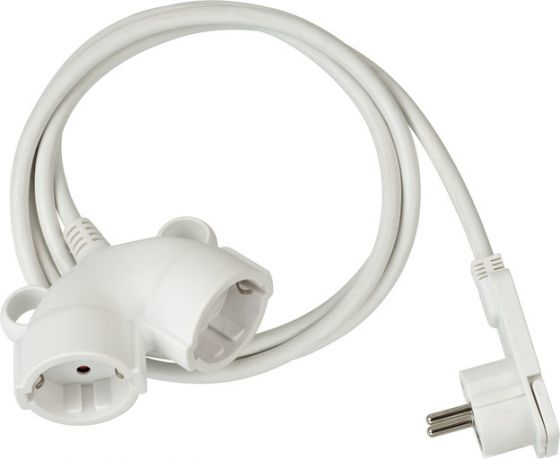 Brennenstuhl 1161820225 - 5 m - 2 AC-Ausg�nge - Indoor - Type E/F - IP20 - Polyvinylchlorid (PVC) - Kunststoff