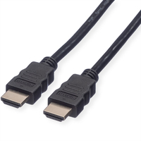 Value 11.99.5900 cble HDMI 0,5 m HDMI Type A (Standard) Noir