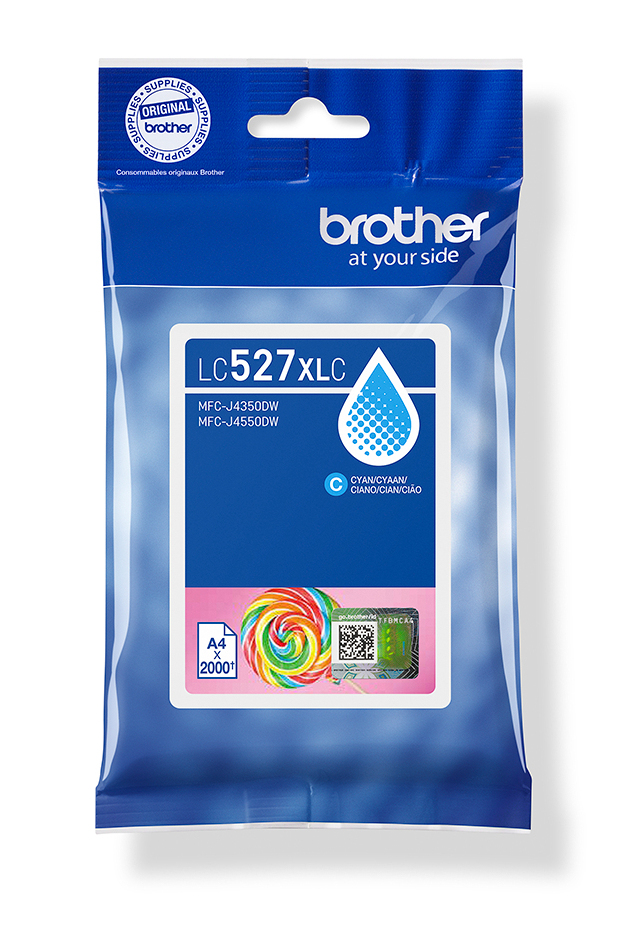 Brother LC527XLC cartuccia dinchiostro 1 pz Originale Resa elevata (XL) Ciano