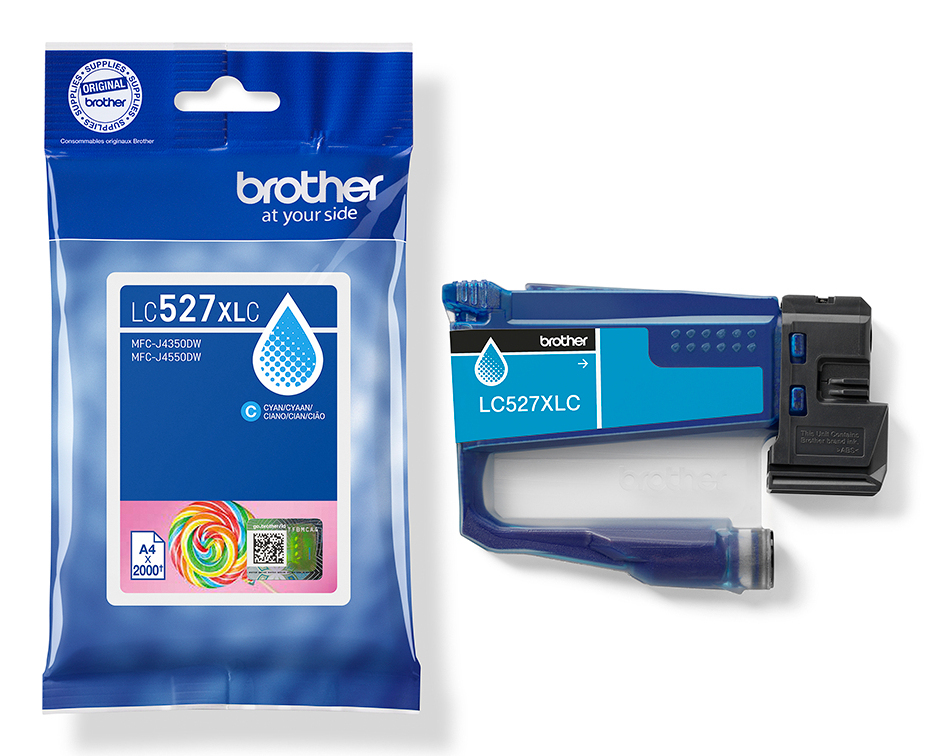 Brother LC527XLC cartuccia dinchiostro 1 pz Originale Resa elevata (XL) Ciano