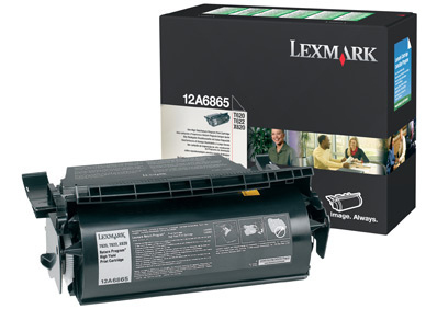 Lexmark 12A6865 Cartouche de toner 1 pice(s) Original Noir