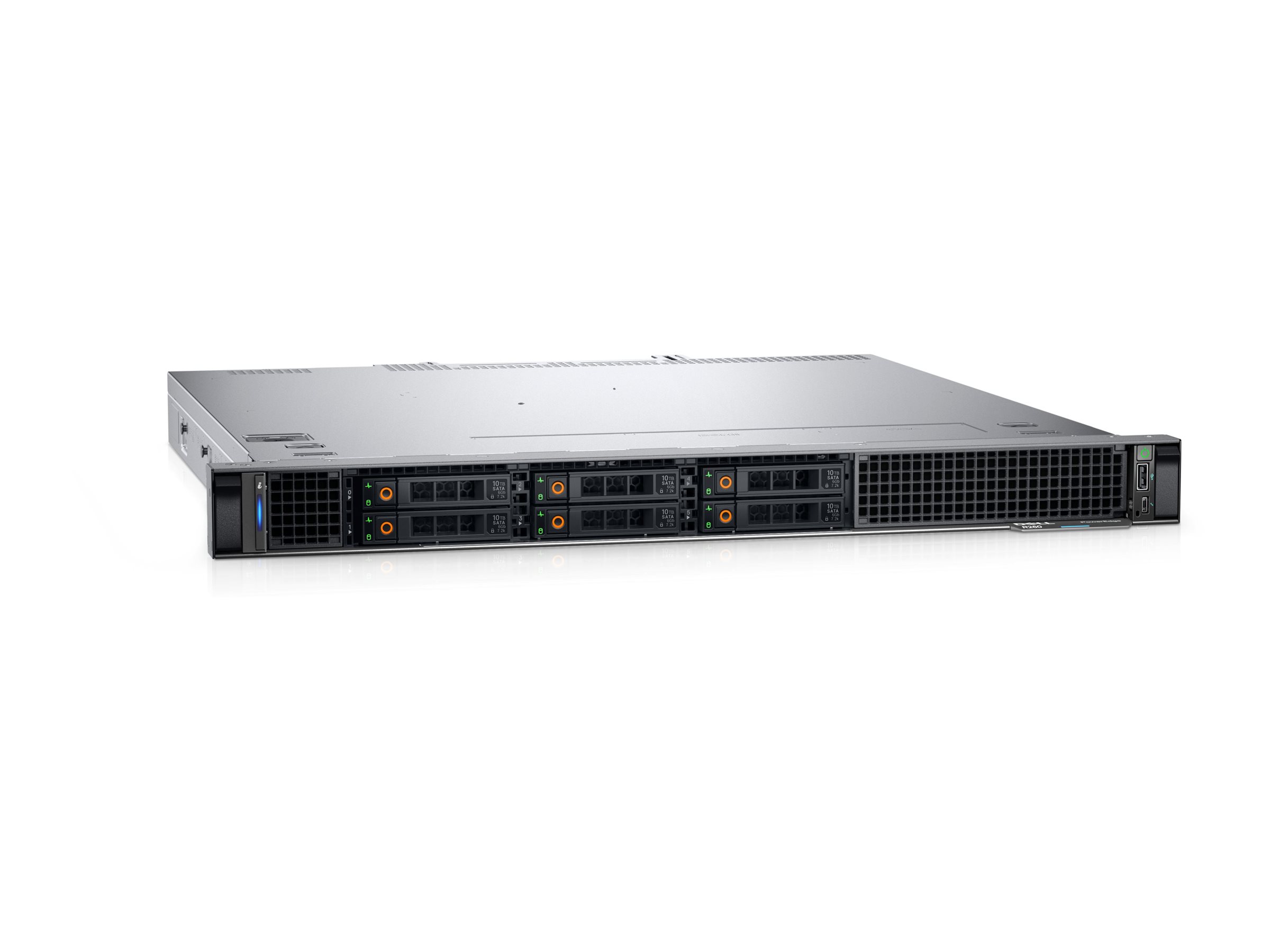 DELL PowerEdge R260 server 480 GB Rack (1U) Intel Xeon 6 6333P 3,1 GHz 16 GB DDR5-SDRAM 700 W