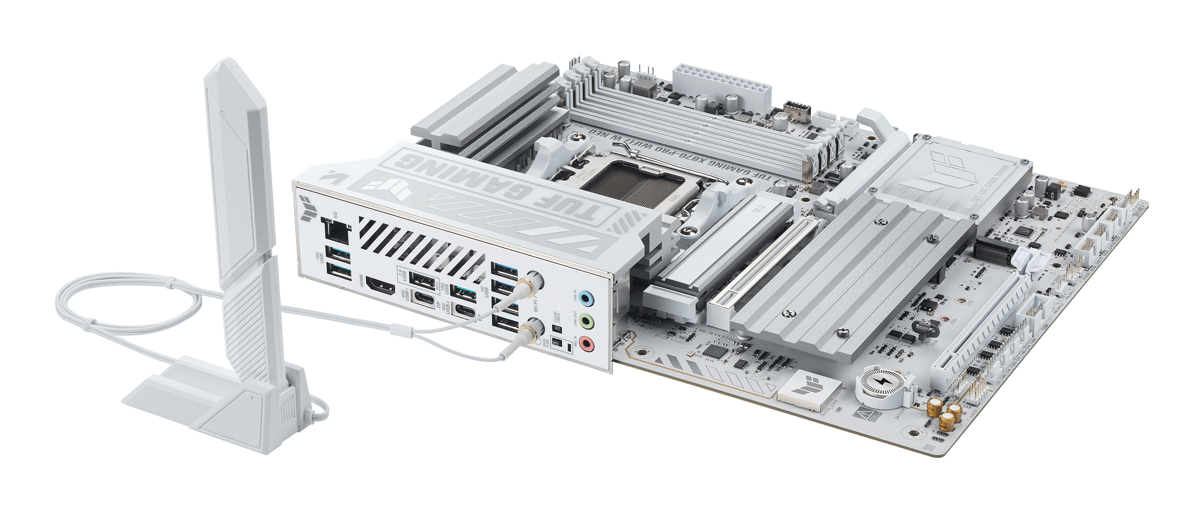 ASUS TUF GAMING X870-PRO WIFI7 W NEO AMD X870 Emplacement AM5 ATX