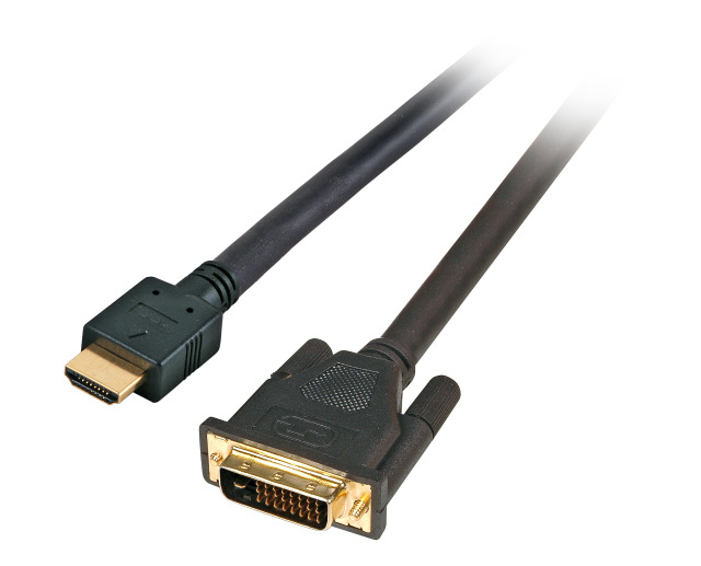 EFB Elektronik K5432SW.5 adaptador de cable de v�deo 5 m HDMI tipo A (Est�ndar) DVI Negro