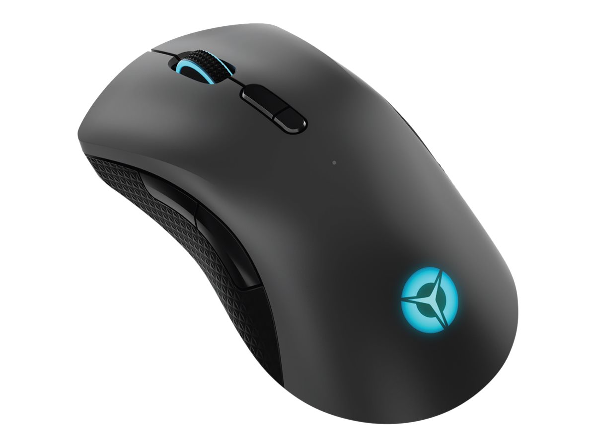 Lenovo Legion M600 Gaming Mouse - Maus - rechts- und linkshndig - optisch - 8 Tasten - kabellos, kabelgebunden - Bluetooth, 2.4 GHz, USB 2.0 - kabelloser Empfnger (USB)