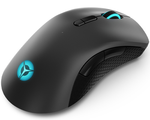 Lenovo Legion M600 Gaming Mouse - Maus - rechts- und linkshndig - optisch - 8 Tasten - kabellos, kabelgebunden - Bluetooth, 2.4 GHz, USB 2.0 - kabelloser Empfnger (USB)