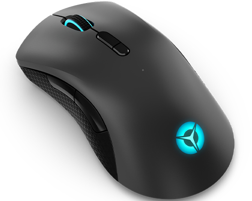 Lenovo Legion M600 Gaming Mouse - Maus - rechts- und linkshndig - optisch - 8 Tasten - kabellos, kabelgebunden - Bluetooth, 2.4 GHz, USB 2.0 - kabelloser Empfnger (USB)