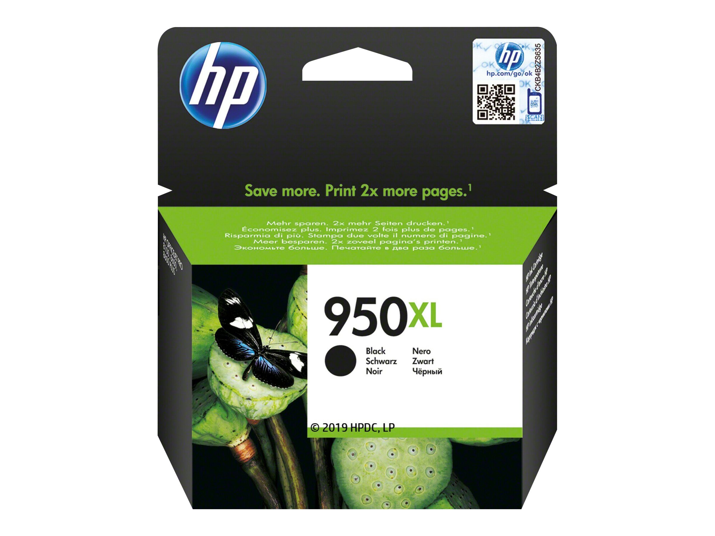 HP 950XL High Yield Black Original Ink Cartridge