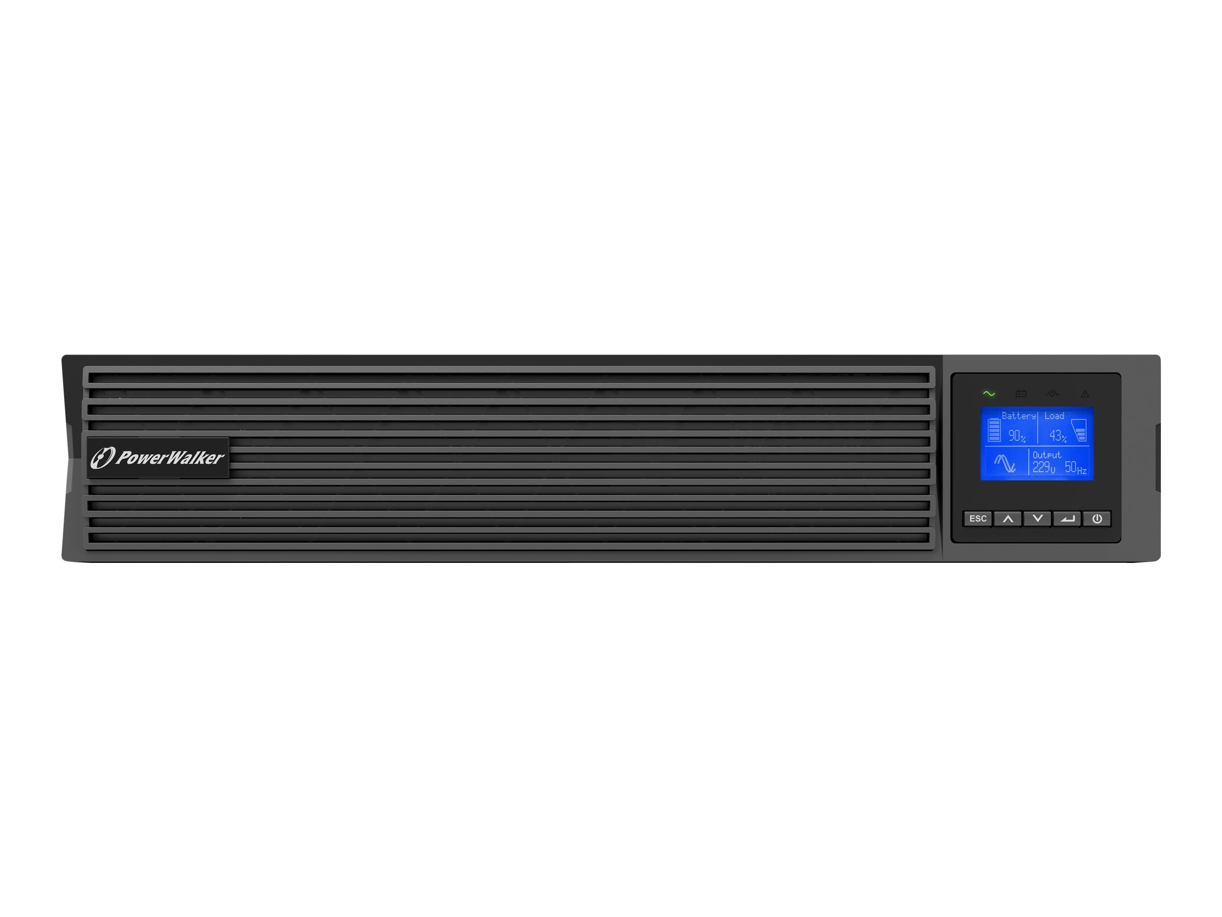PowerWalker VFI 1500 ICR IoT - USV (in Rack montierbar/extern)