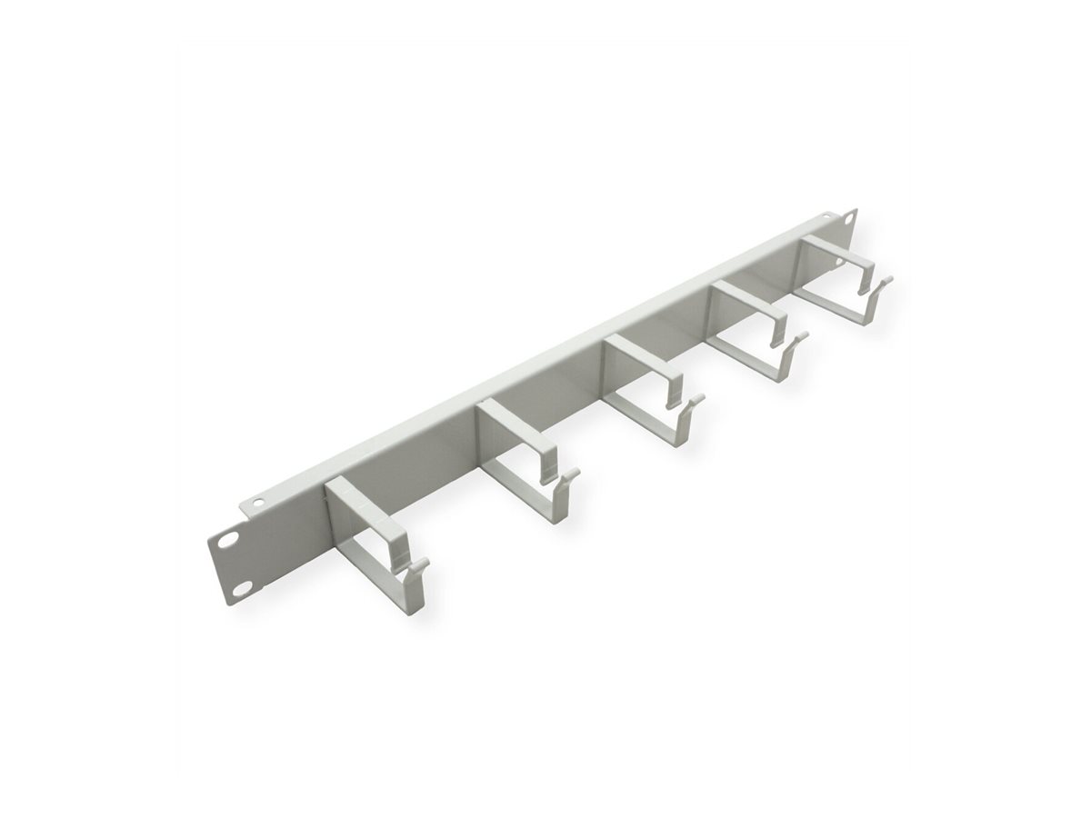 ROLINE Patch Panel - 40 x 60 mm - Hellgrau, RAL 7035 - 1U - 48.3 cm (19)