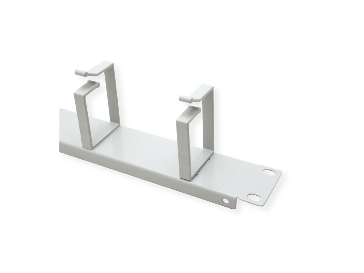 ROLINE Patch Panel - 40 x 60 mm - Hellgrau, RAL 7035 - 1U - 48.3 cm (19)