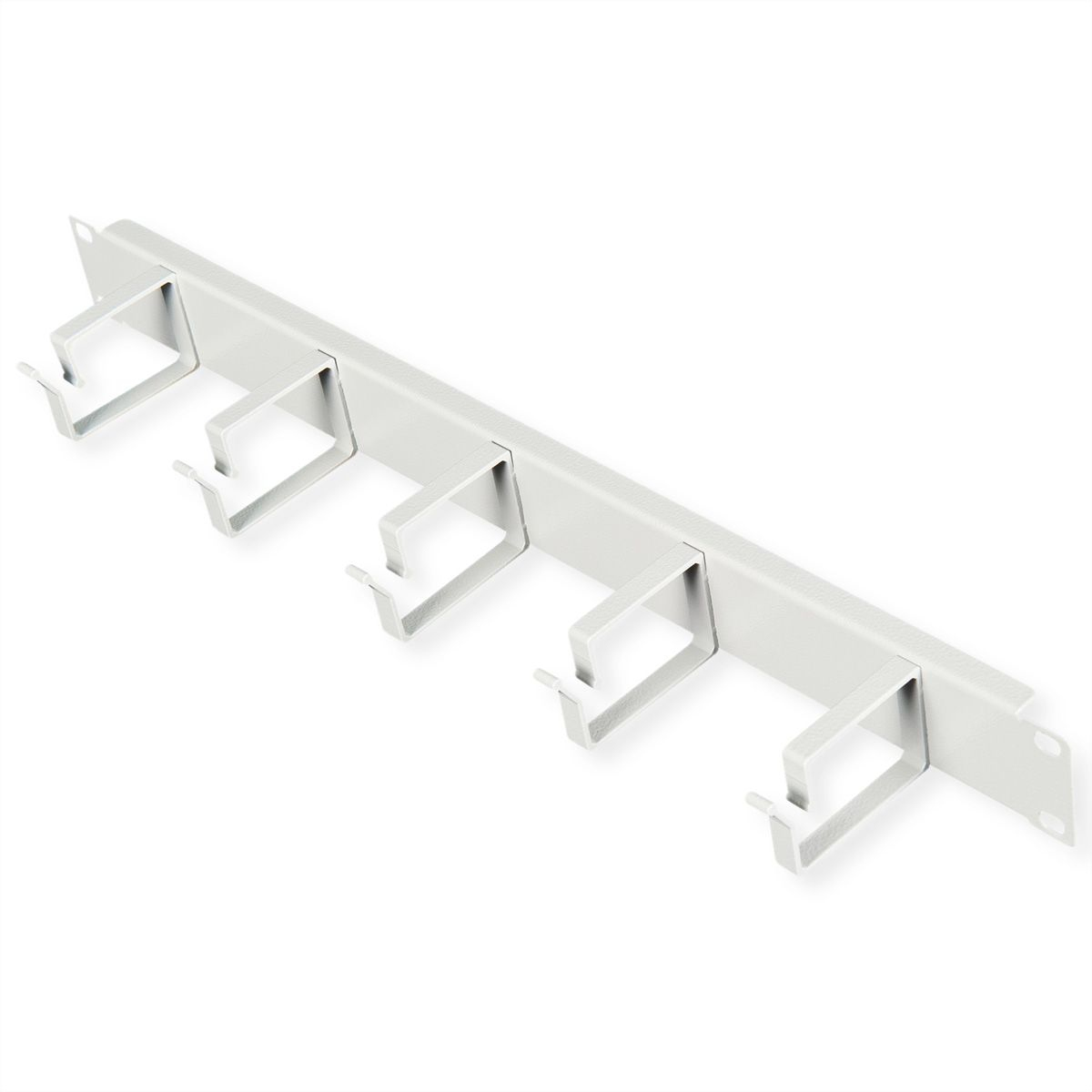 ROLINE Patch Panel - 40 x 60 mm - Hellgrau, RAL 7035 - 1U - 48.3 cm (19)