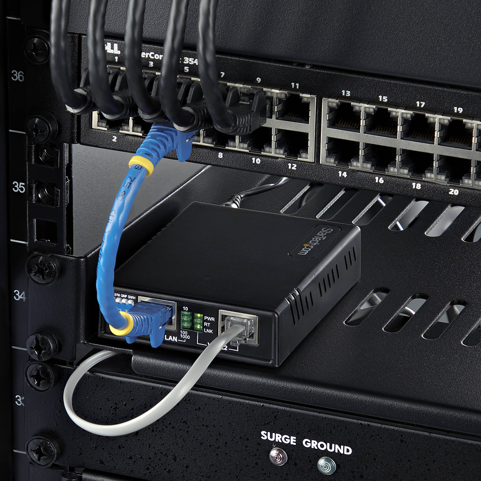 StarTech.com VDSL2 Ethernet Extender Kit Up to 1km - Repeater - 0,3 Gbps