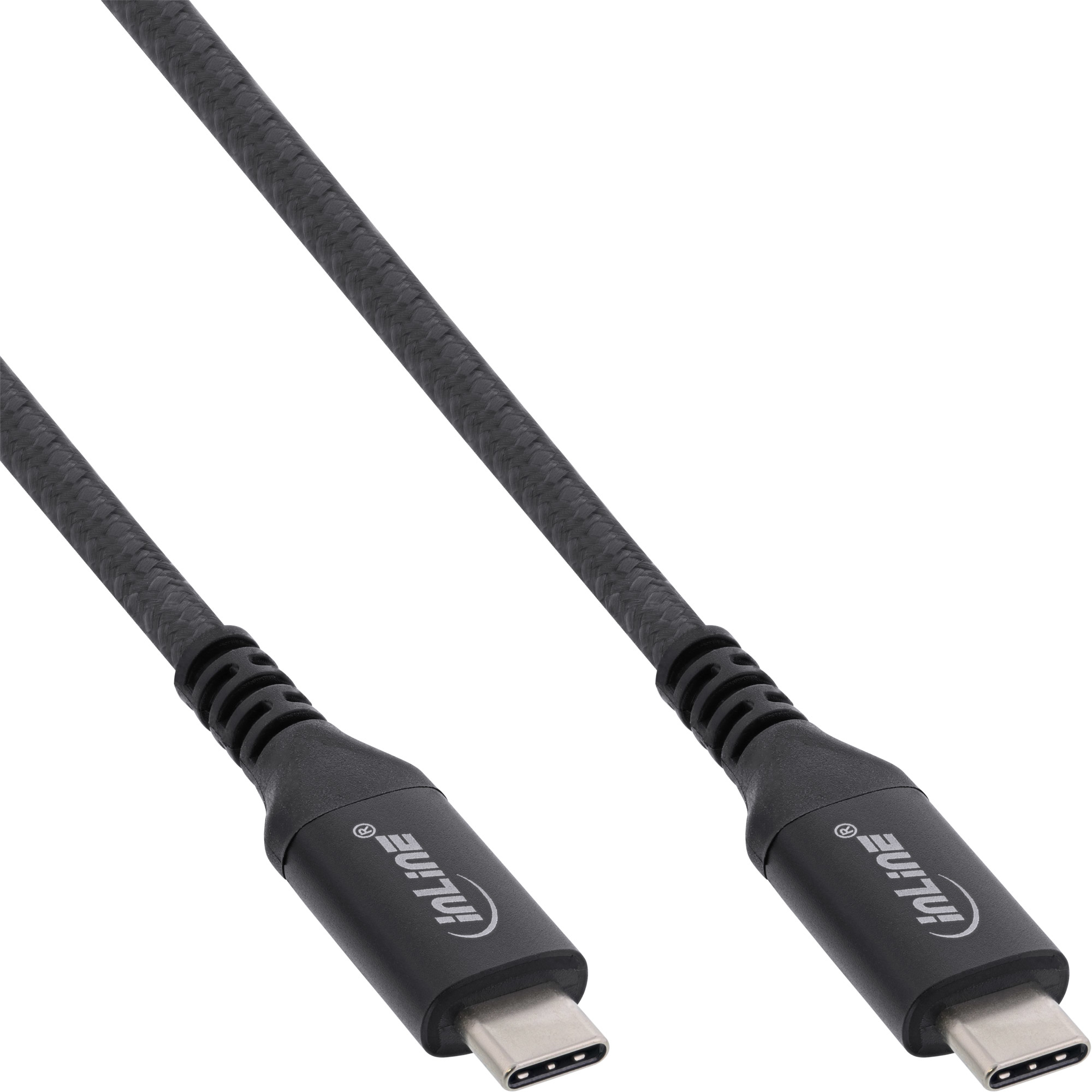 InLine 35901A cble USB 1 m USB4 Gen 3x2 USB C Noir