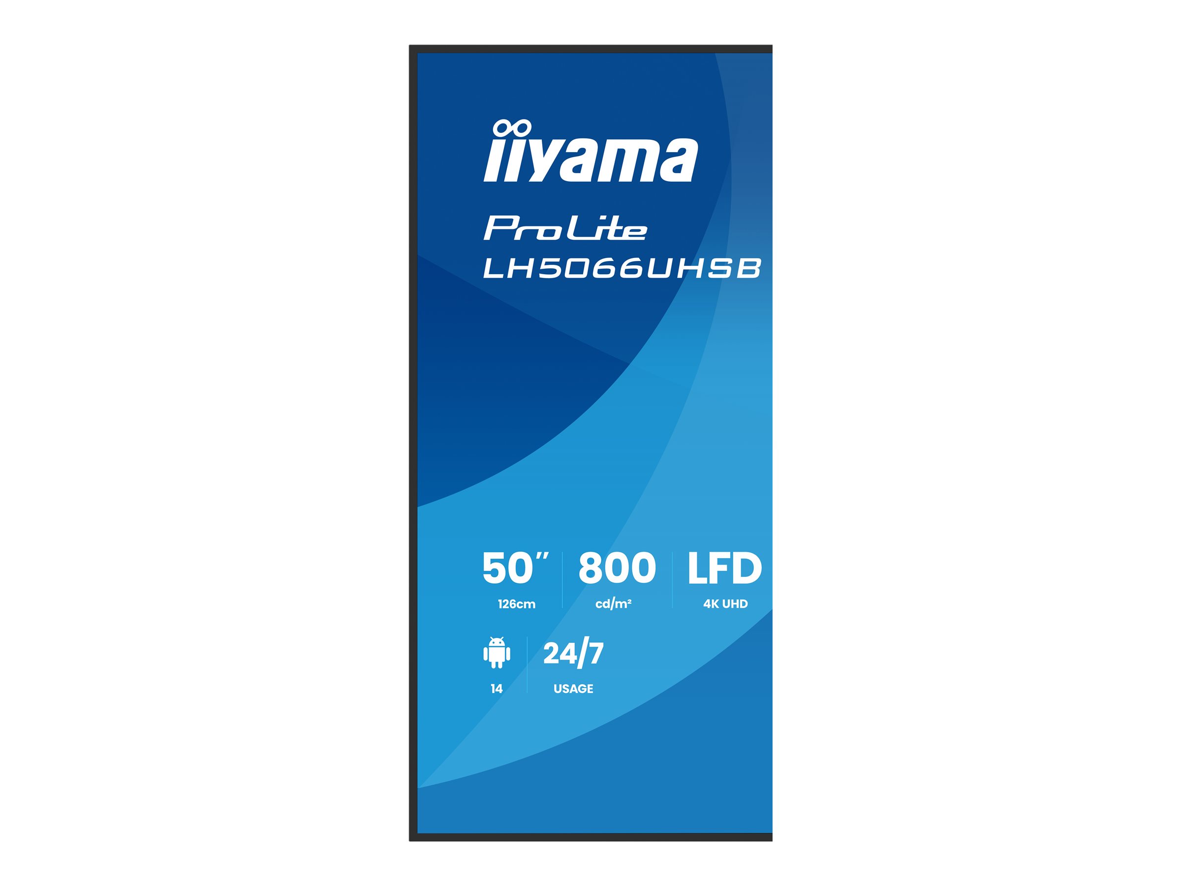 Iiyama ProLite LH5066UHSB-B1AG - 126 cm (49.5)