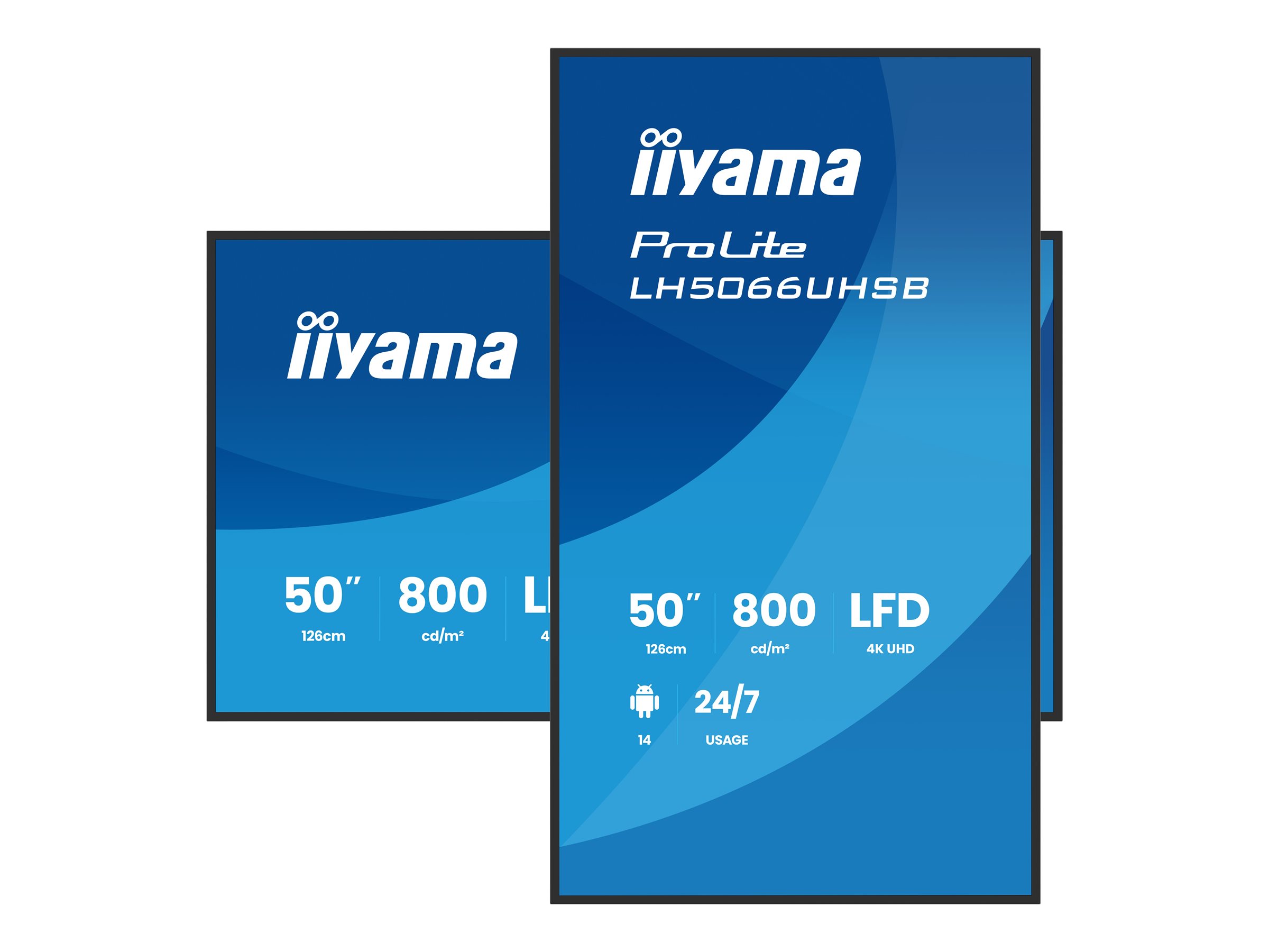 Iiyama ProLite LH5066UHSB-B1AG - 126 cm (49.5)