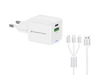 Conceptronic ALTHEA16W chargeur dappareils mobiles Universel Blanc Secteur Charge rapide Intrieure