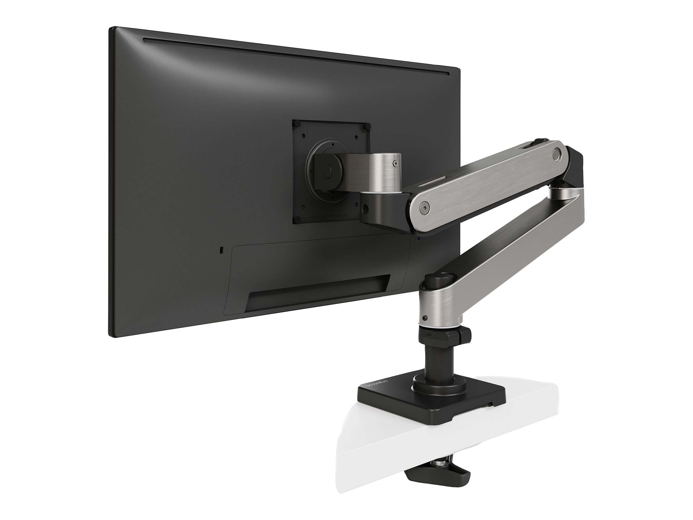 Ergotron LX Pro - Befestigungskit (Monitorarm) - f�r LCD-Display - Lochplatte-Montage - Aluminium - Polished Aluminum - Bildschirmgr��e: bis zu 86,4 cm (bis zu 34 Zoll)