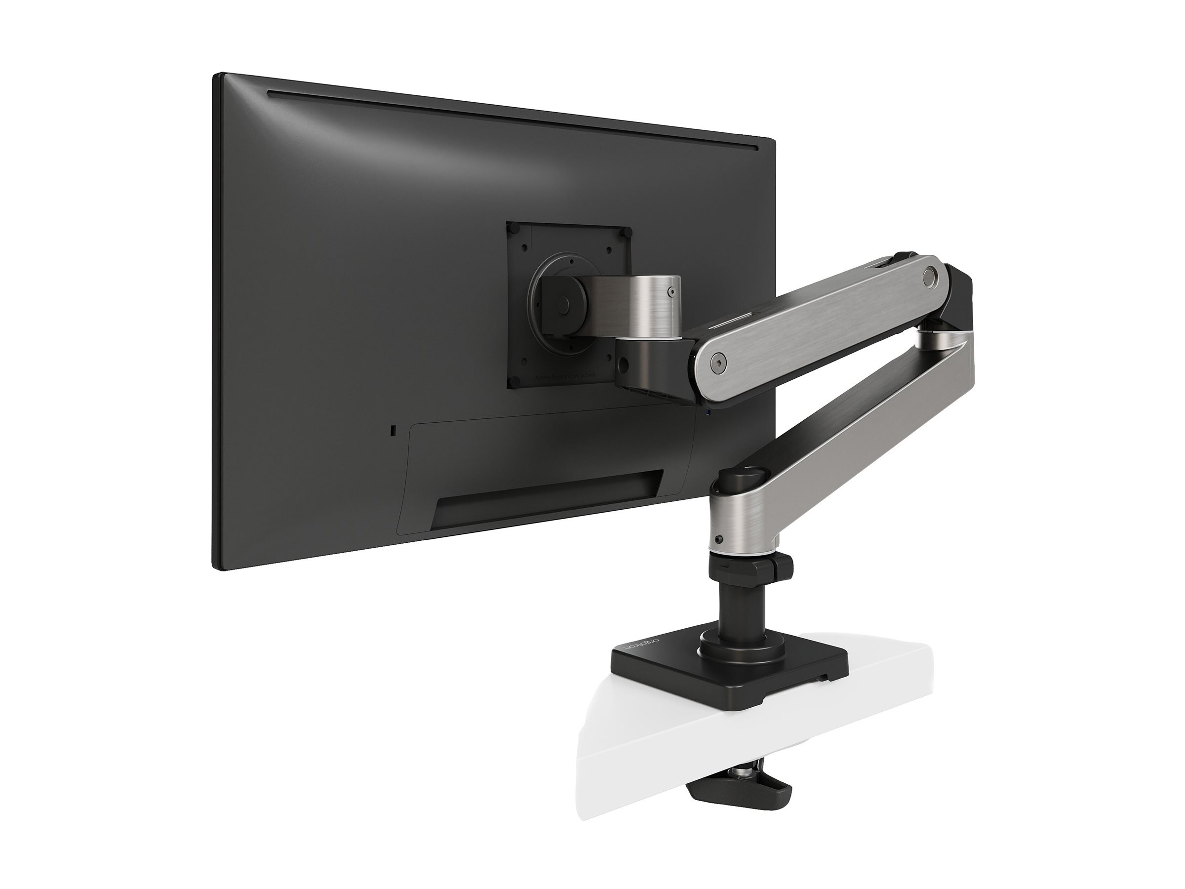 Ergotron LX Pro - Befestigungskit (Monitorarm) - f�r LCD-Display - Lochplatte-Montage - Aluminium - Polished Aluminum - Bildschirmgr��e: bis zu 86,4 cm (bis zu 34 Zoll)
