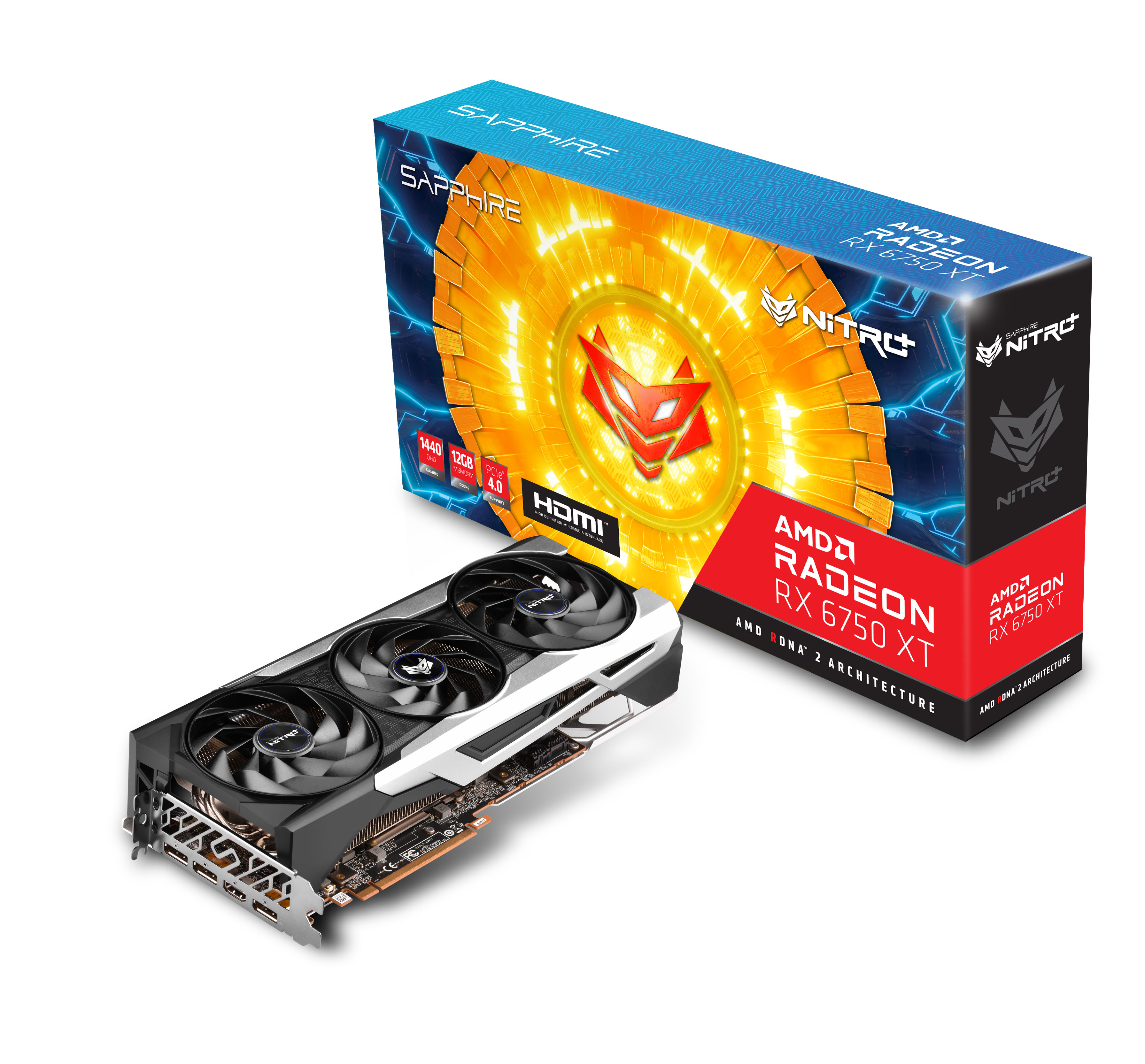 Sapphire 11318-01-20G | Sapphire NITRO+ AMD Radeon RX 6750 XT 12