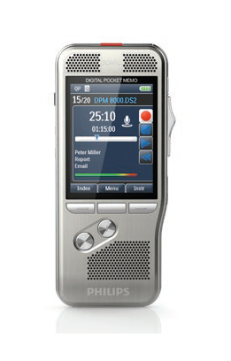 Philips Pocket Memo DPM8300 - Voicerecorder - 200 mW