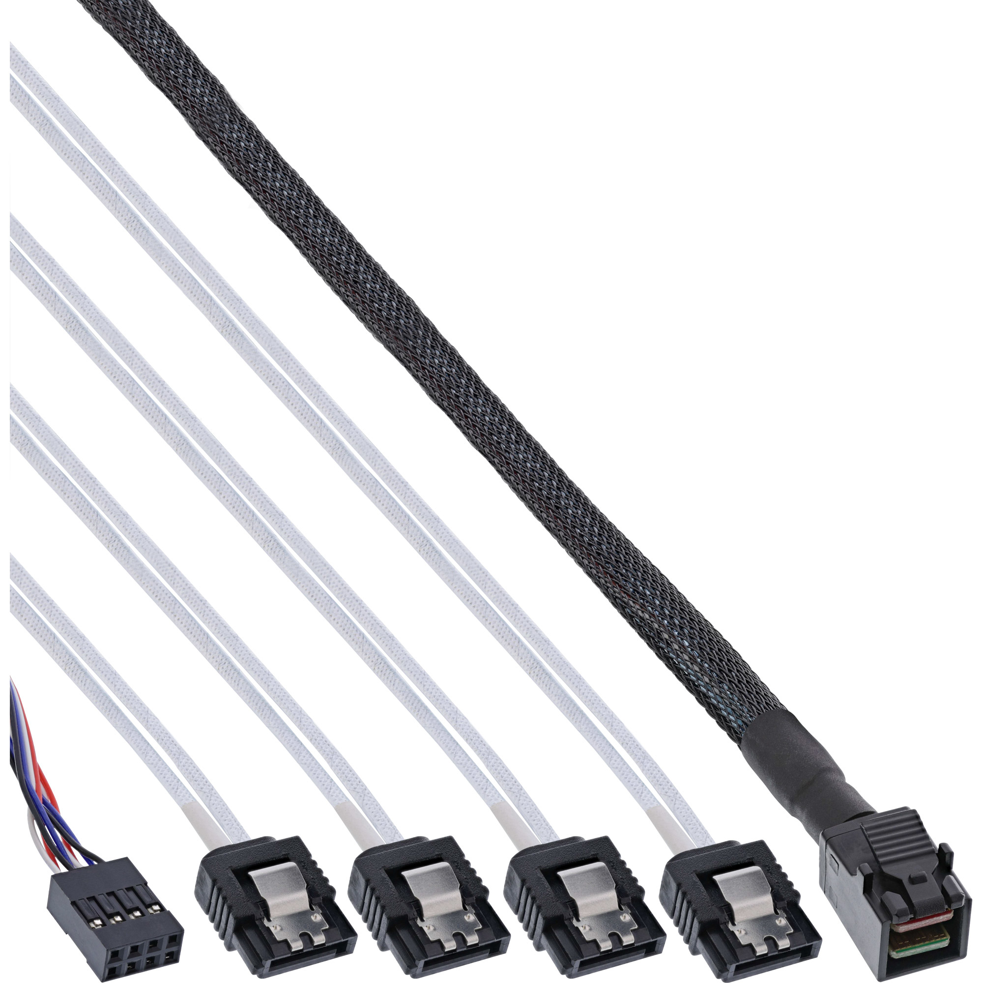 InLine 27630B c�ble Serial Attached SCSI (SAS) 1 m Noir