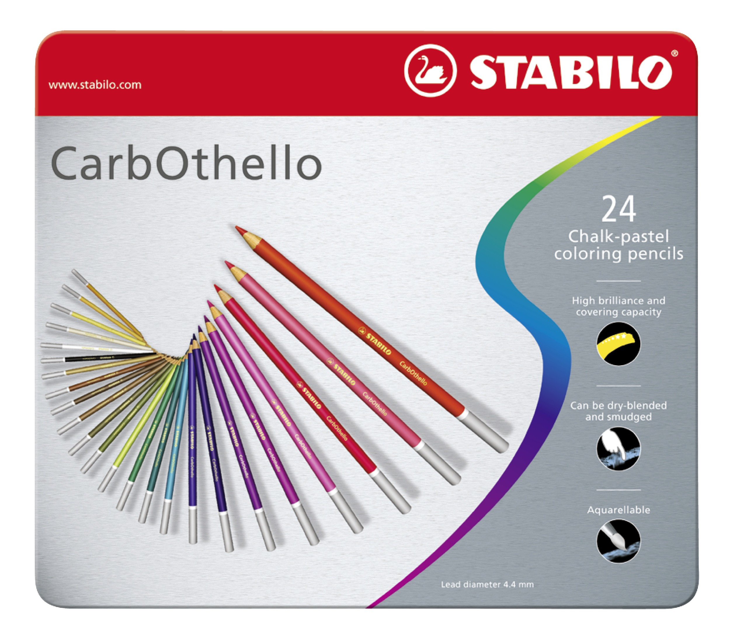 STABILO CarbOthello Multicolore 24 pi�ce(s)