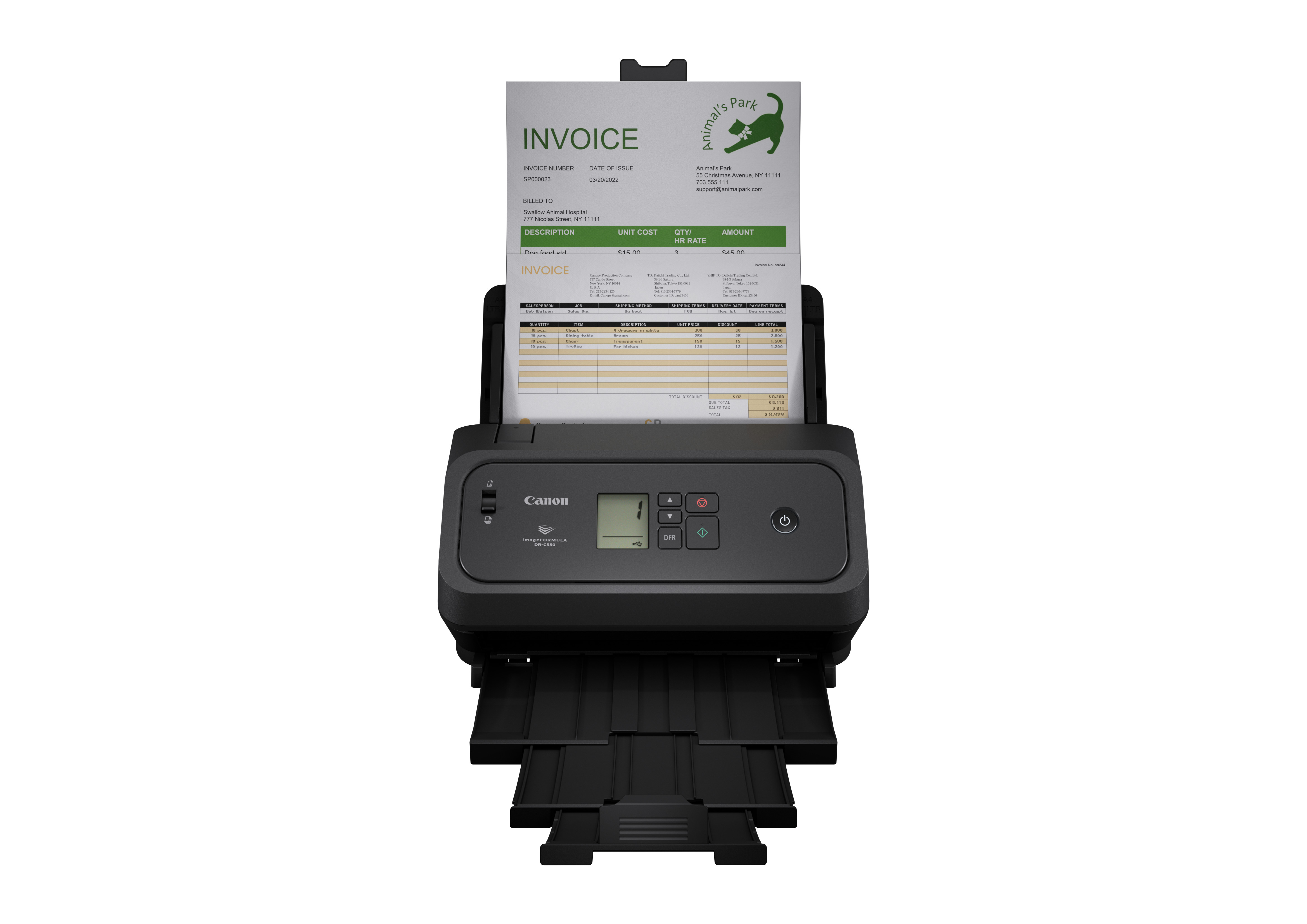 Canon 7290C003 scanner Scanner ADF 600 x 600 DPI A4 Nero