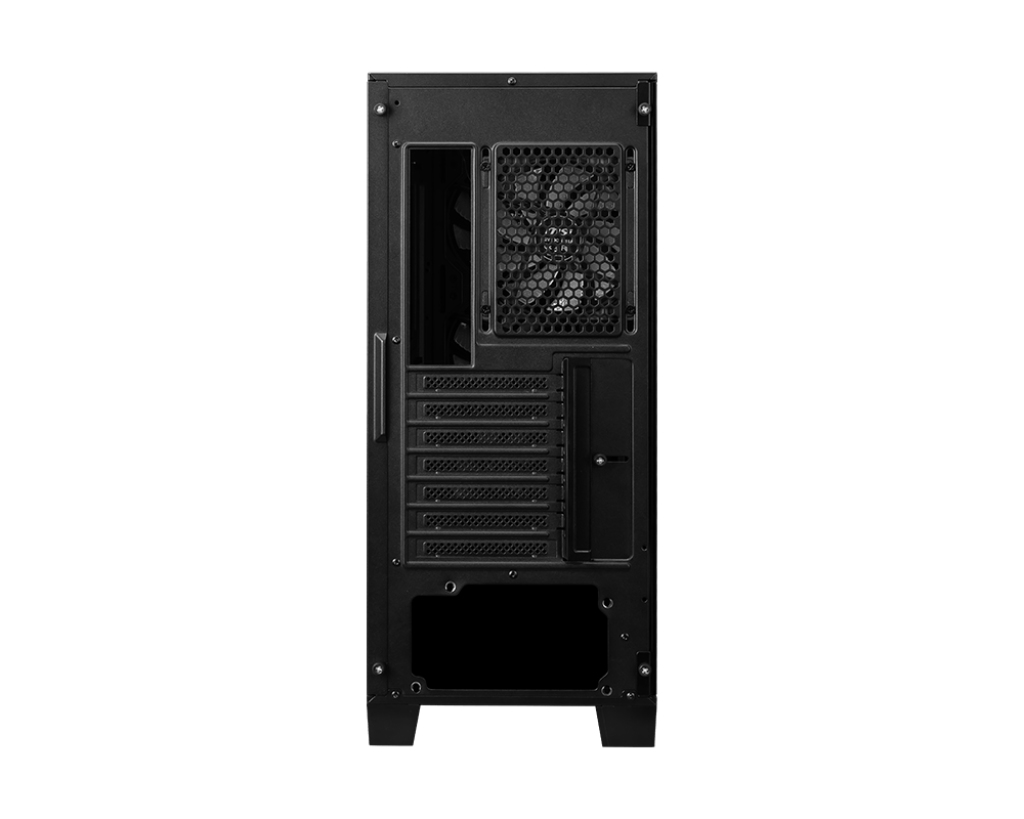 MSI MAG FORGE 320R AIRFLOW computer case Micro Tower Black, Transparent