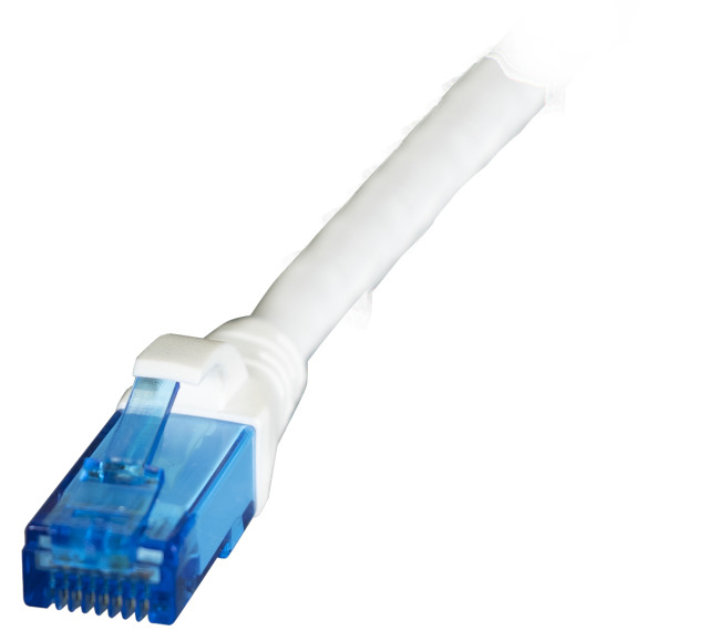 EFB Elektronik K8109WS.0,5 networking cable White 0.5 m Cat6a U/UTP (UTP)