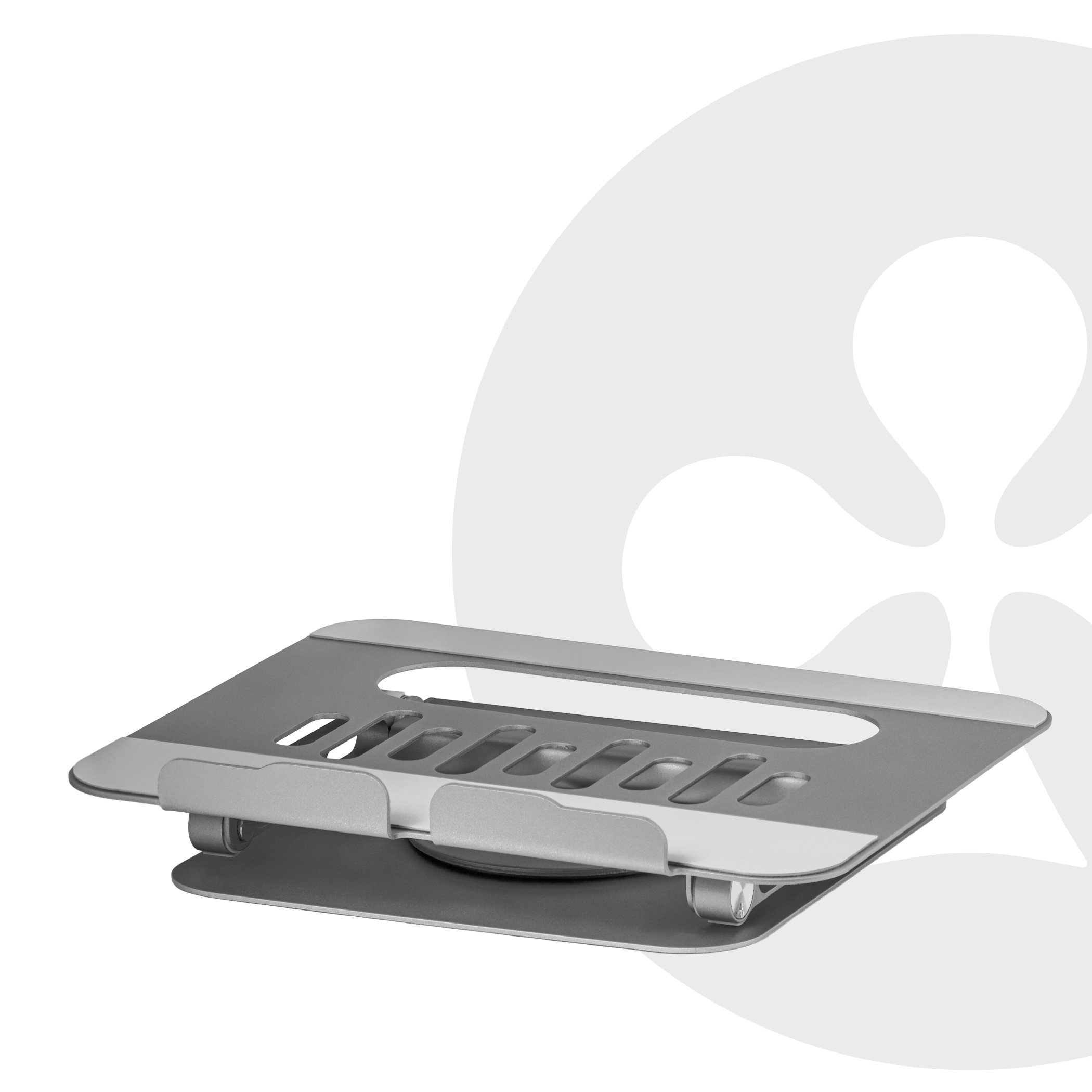 CLUB3D Adjustable Aluminium Laptop Stand with USB-C� Hub