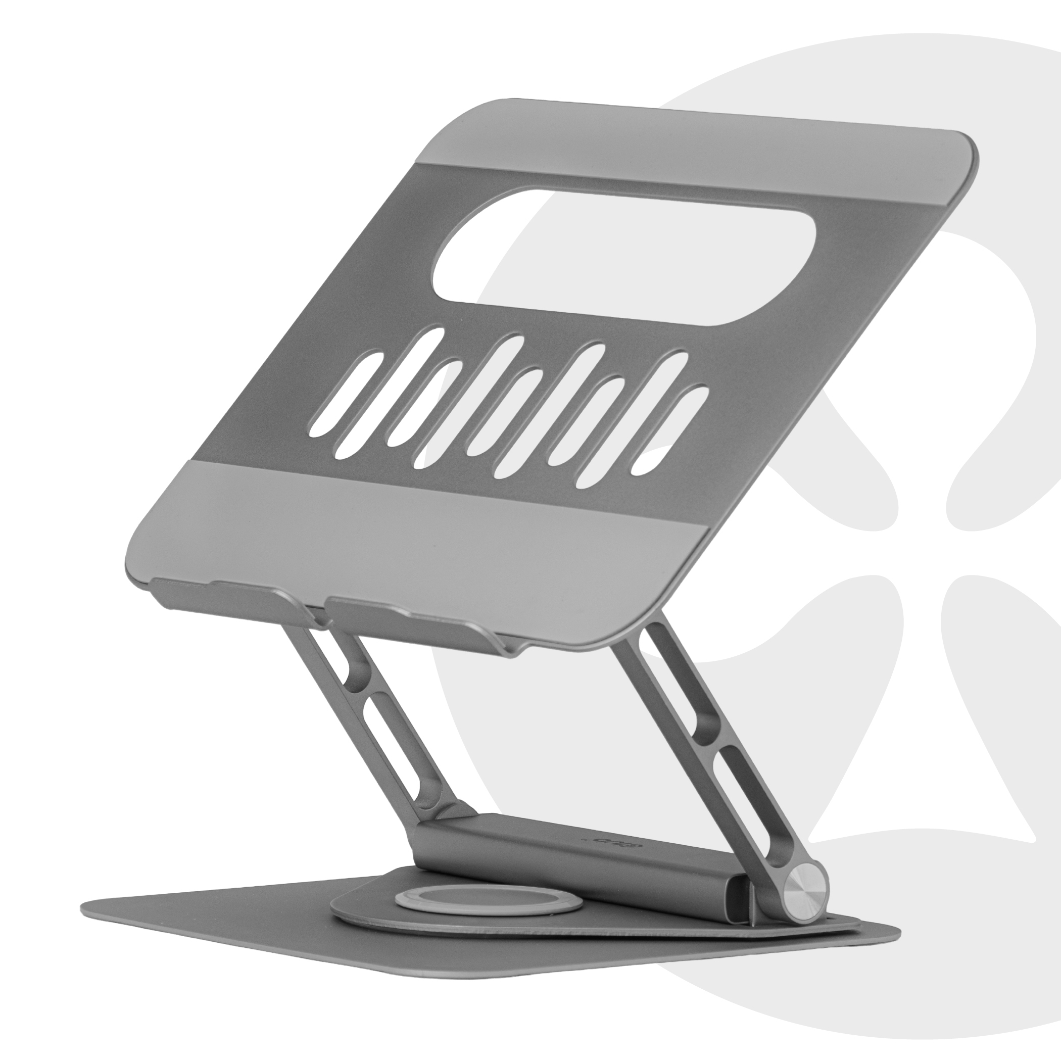 CLUB3D Adjustable Aluminium Laptop Stand with USB-C� Hub