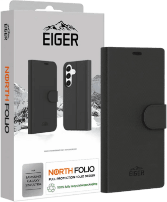 Eiger North Folio Case Galaxy S24 Ultra schwarz