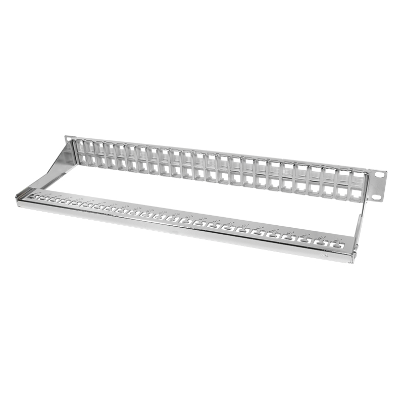 LogiLink Patchpanel 19 f�r 48 Keystone Module 1 HE - Patch-Panel
