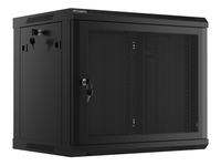 Lanberg 19 600X450 RACK EINBAUSCHRANK SCHWARZ PERFORIER - Rack