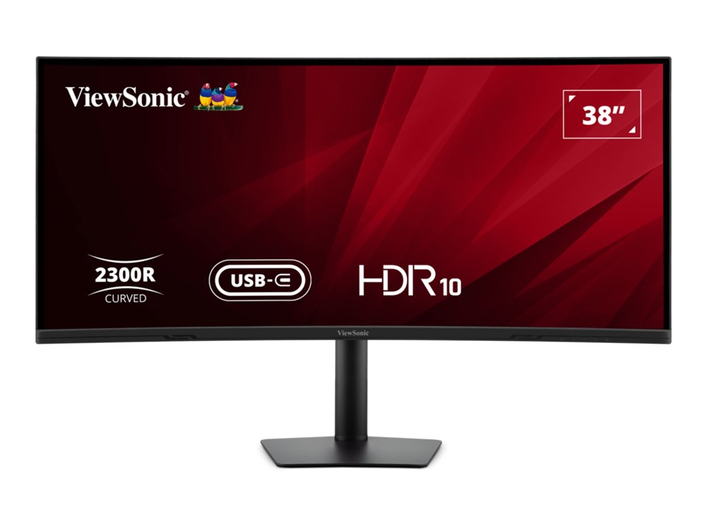 Viewsonic VA3820C LED display 96,5 cm (38) 3840 x 1600 Pixeles Wide Quad HD+ Negro