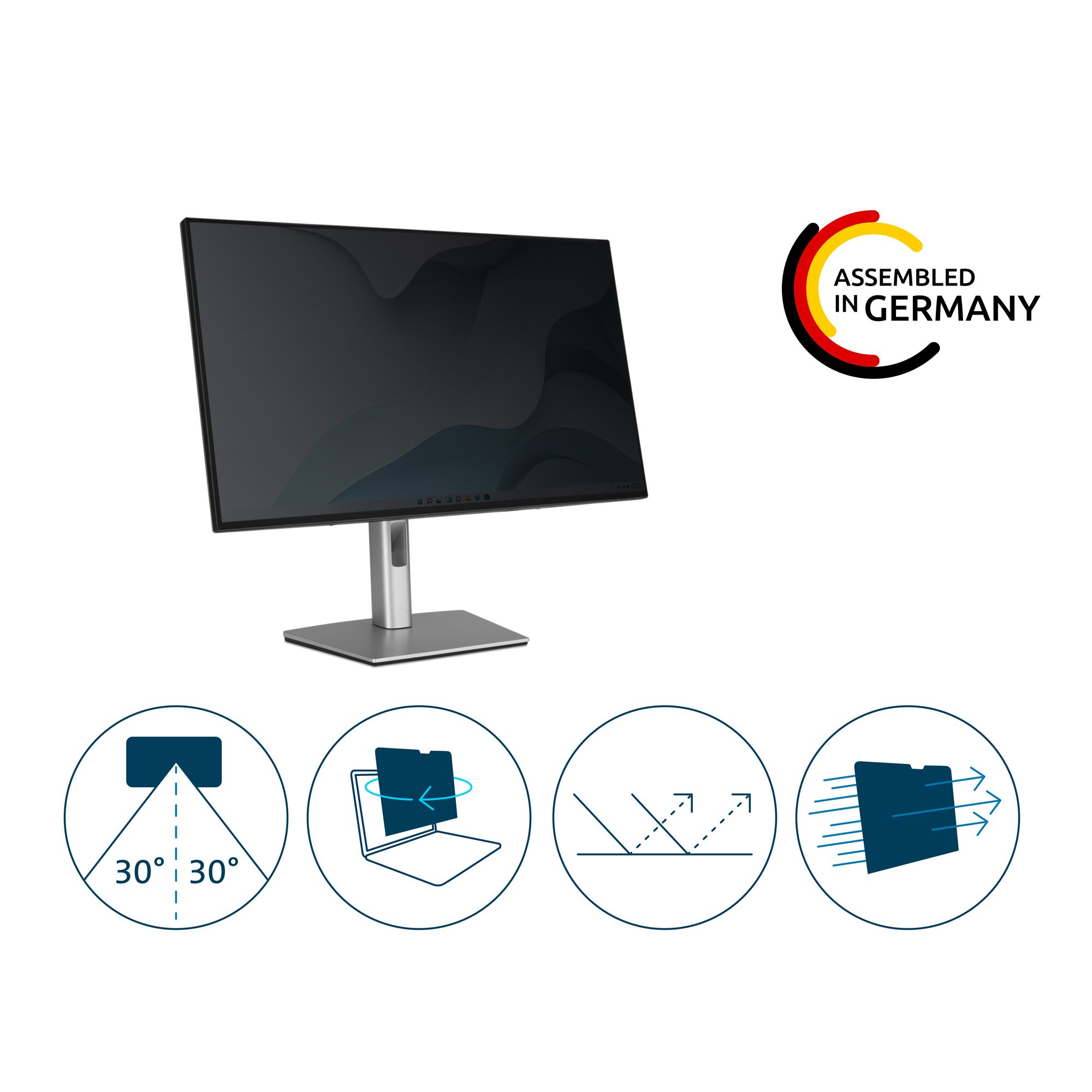 Kensington EQ Privacy Screen Filter for 21.5 Monitors 16:9