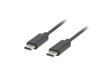 Lanberg CA-CMCM-10CU-0010-BK - 1 m - USB C - USB C - USB 2.0 - 0,48 Gbit/s - Schwarz