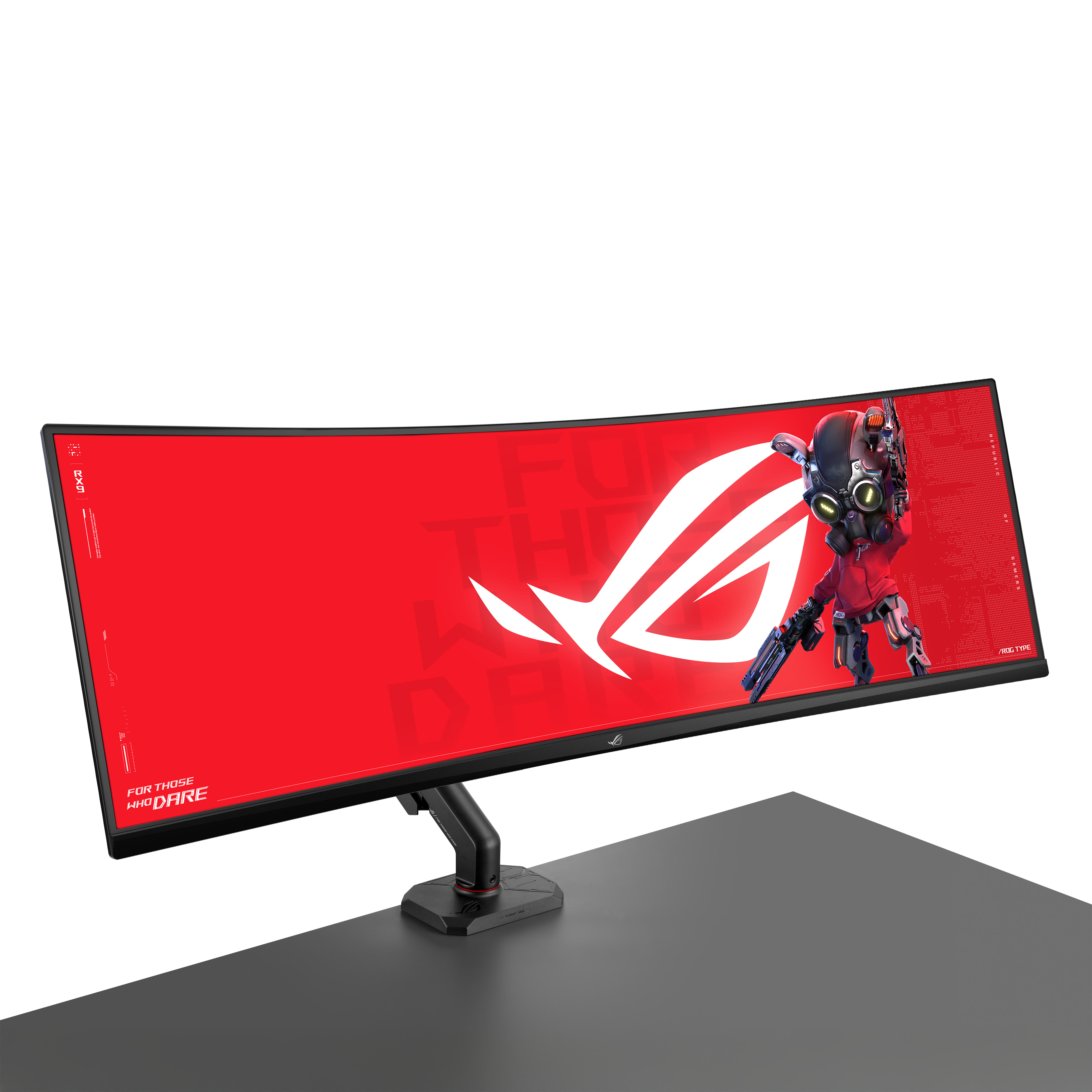 ASUS AAS01R 124,5 cm (49) Escritorio Negro