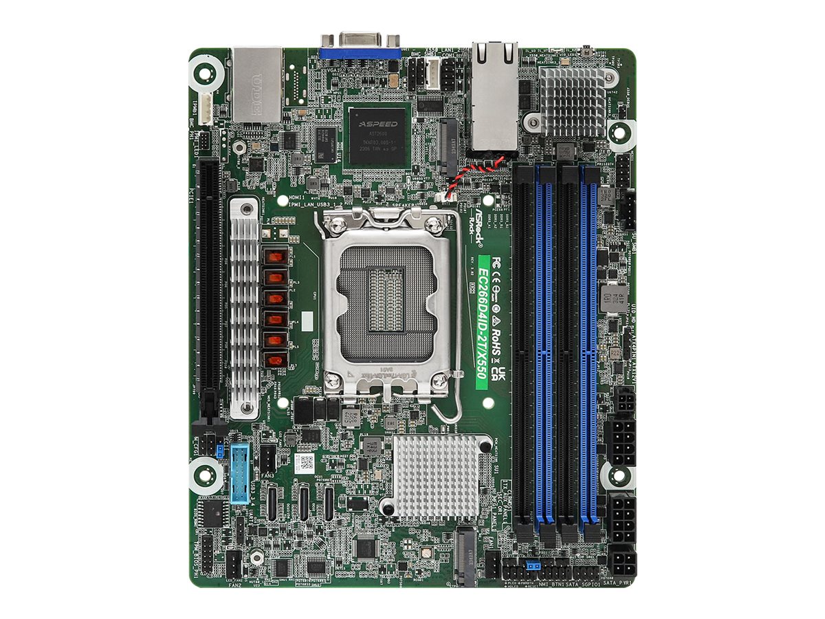 ASRock Rack EC266D4ID-2T/X550 - Motherboard - Mini-ITX