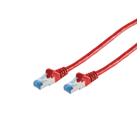 ShiverPeaks Patchkabel CAT6a RJ45 S/FTP 1m Red - Netzwerk - CAT 6a