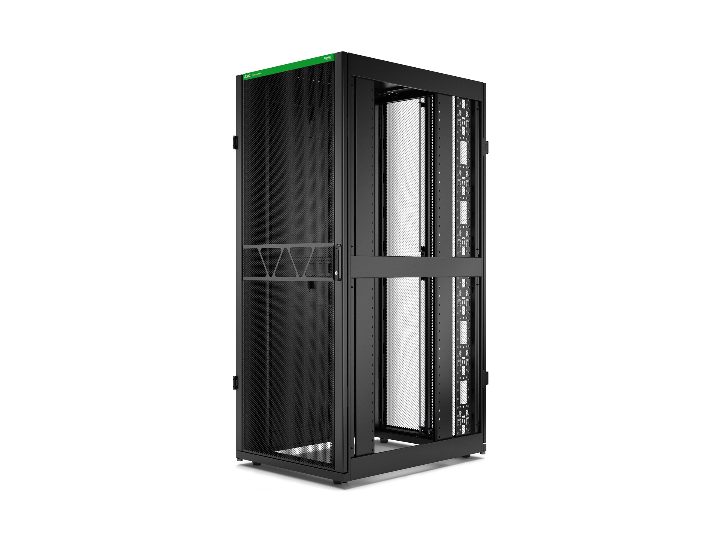 APC Rack Netshelter SX Server, 2e gnration, 42U, 1 991H x 800L x 1 070D mm, avec panneaux latraux, noir