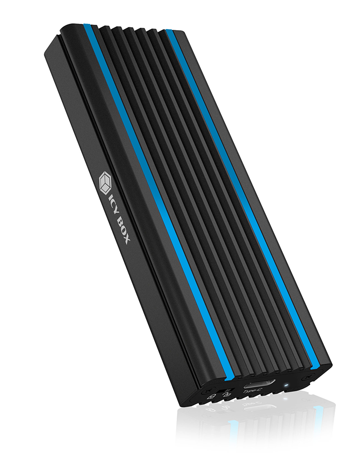ICY BOX IB-1824ML-C31 - Speichergehuse - M.2 - M.2 NVMe Card - USB 3.2 (Gen 2)