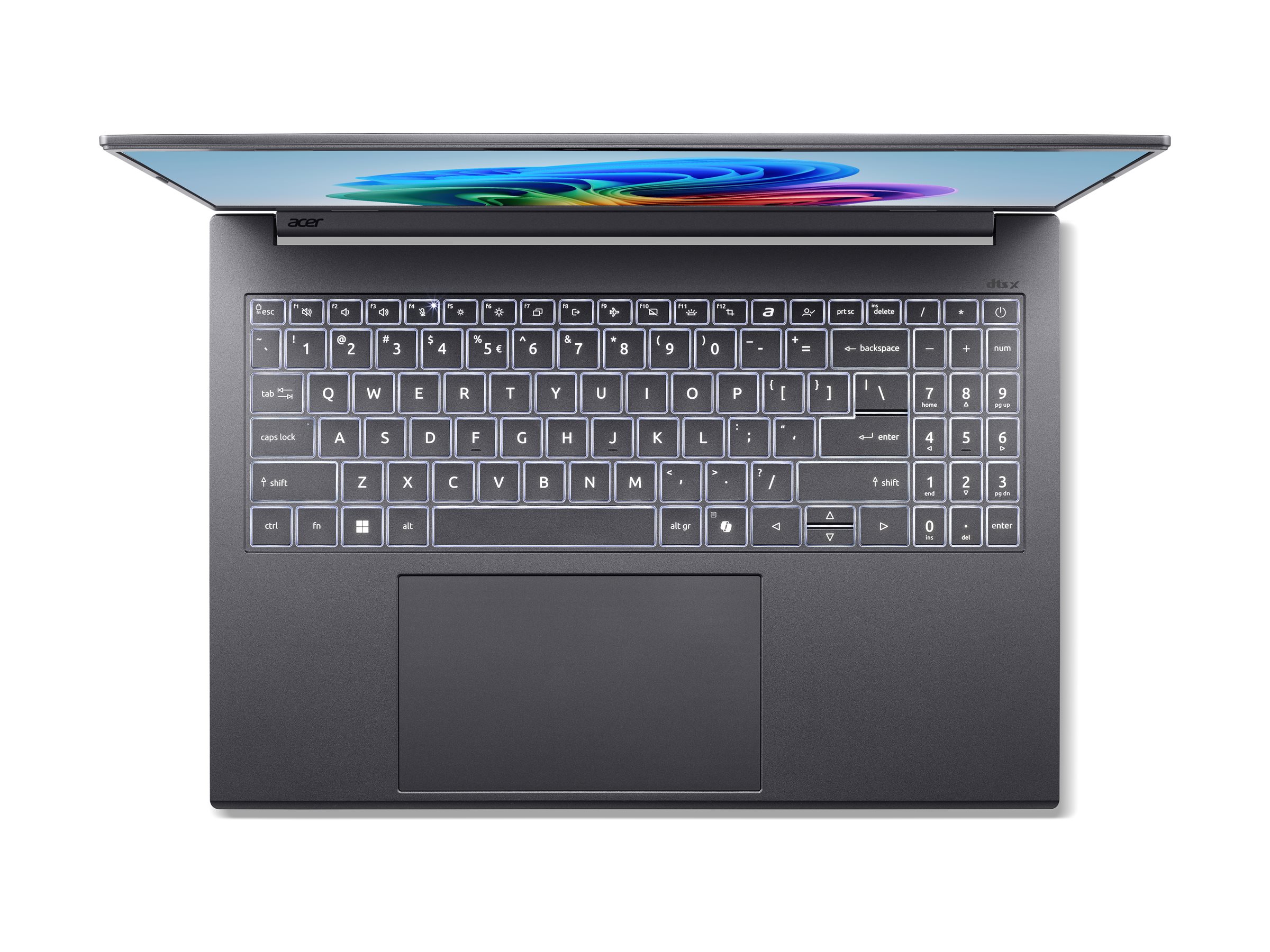 Acer Aspire 16 AI A16-11M - 180�-Scharnierdesign - Snapdragon X X1-26-100 - Win 11 Home - Qualcomm Adreno - 32 GB RAM - 1.024 TB SSD NVMe, QLC - 40.6 cm (16)