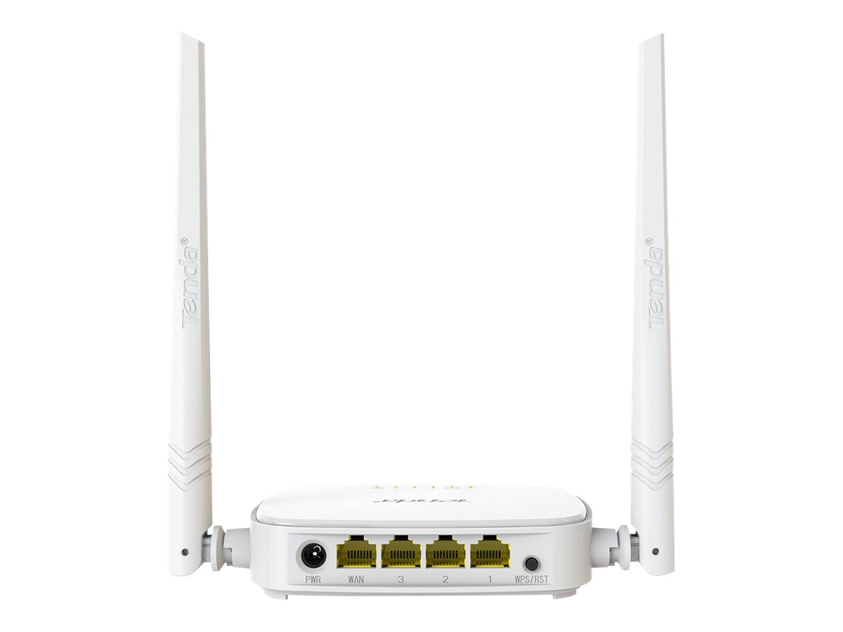 Tenda N301 routeur sans fil Fast Ethernet Monobande (2,4 GHz) 4G Blanc